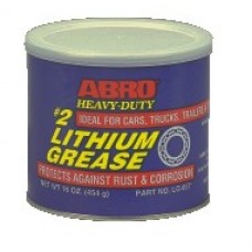 ABRO Heavy Duty Lithium Grease #2 LG-857 - Γράσσο Λιθίου Νο 2 Υψηλής Απόδοσης 454gr
