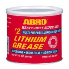 ABRO Super Red Lithium Grease - Κόκκινο Γράσσο Λιθίου 454gr